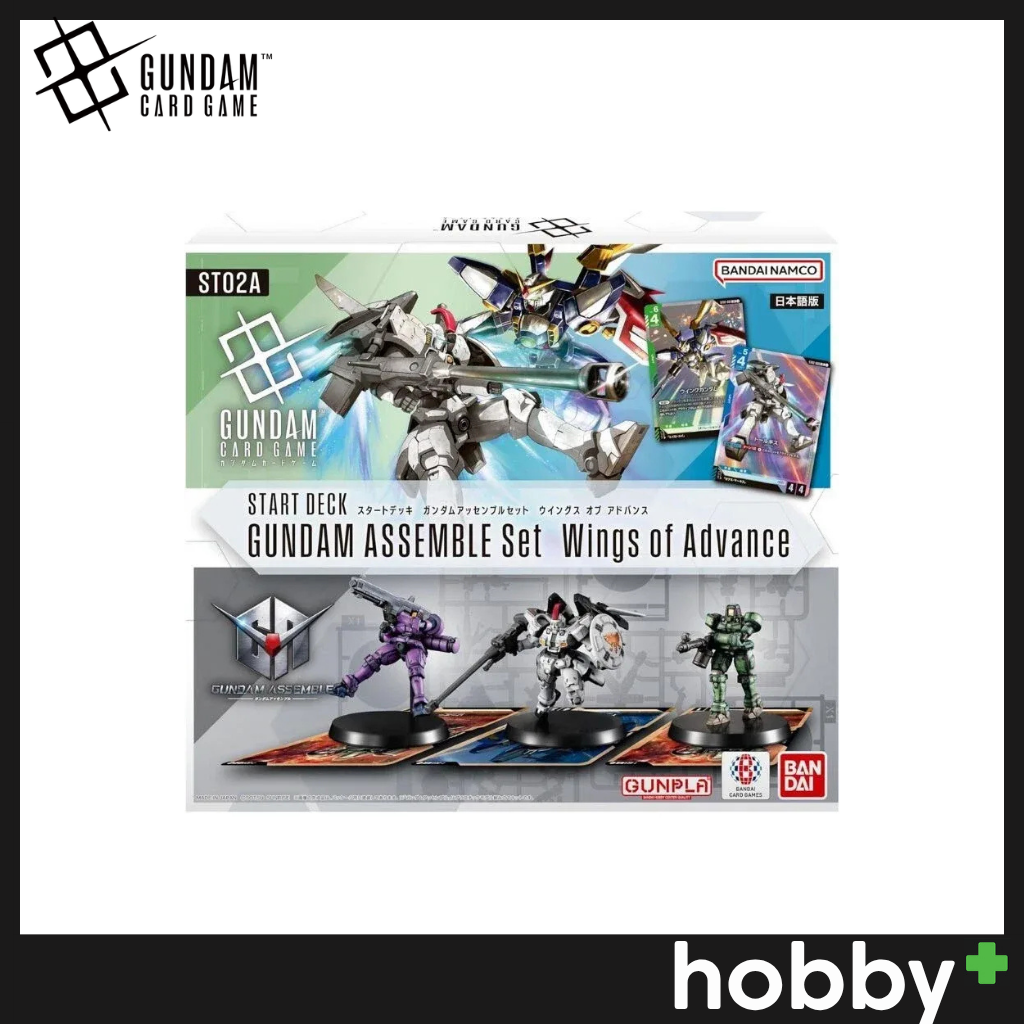Gundam Card Game ST02A Wings of Advance Start Deck Japanese Version