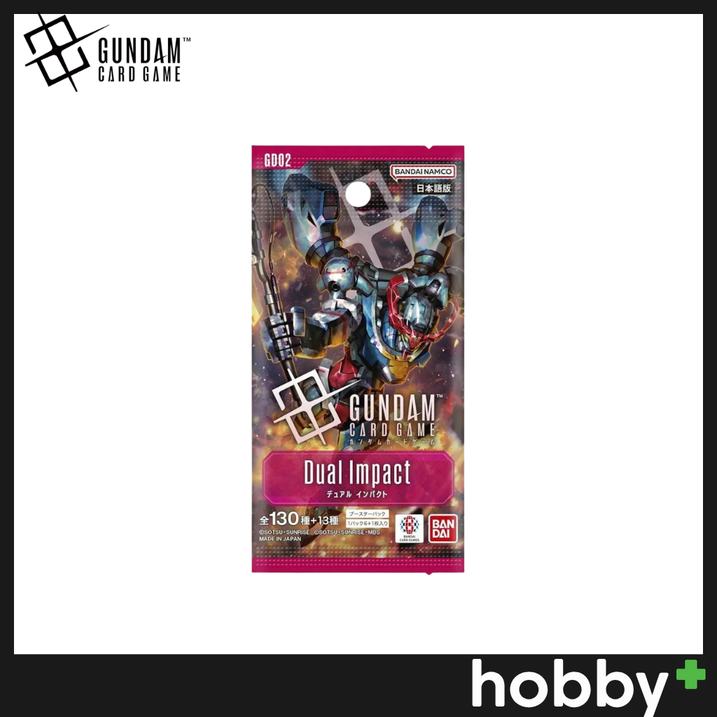 Gundam Card Game GD-02 Dual Impact Booster Pack Japanese Version