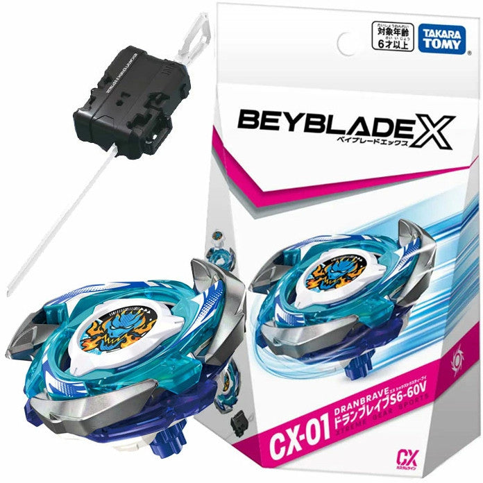 Beyblade X CX-01 Starter Dran Brave (W/ Ban Kee Sticker)
