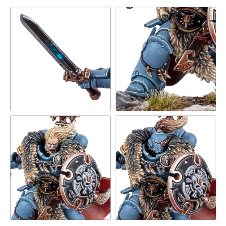 Warhammer 40K Space Wolves Wolf Guard Battle Leader