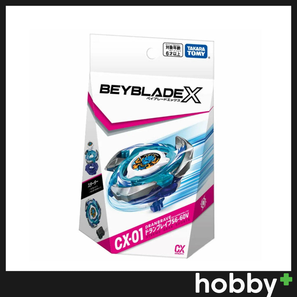 Beyblade X CX-01 Starter Dran Brave (W/ Ban Kee Sticker)