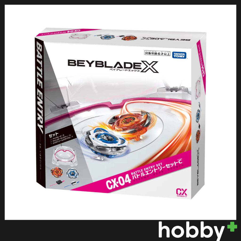 Beyblade X CX-04 Battle Entry Set C (With Ban Kee Sticker)