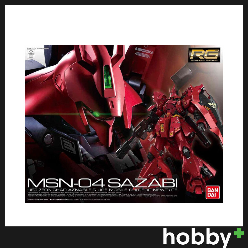Bandai RG 1/144 29 MSN-04 Sazabi