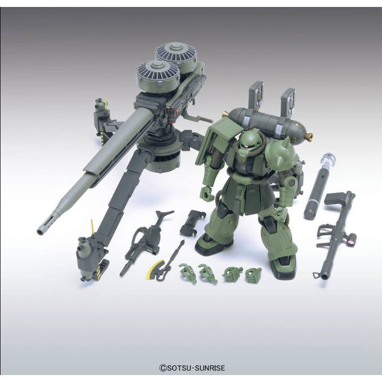 Bandai HG 1/144 Zaku II + Big Gun Set [Gundam Thunderbolt]