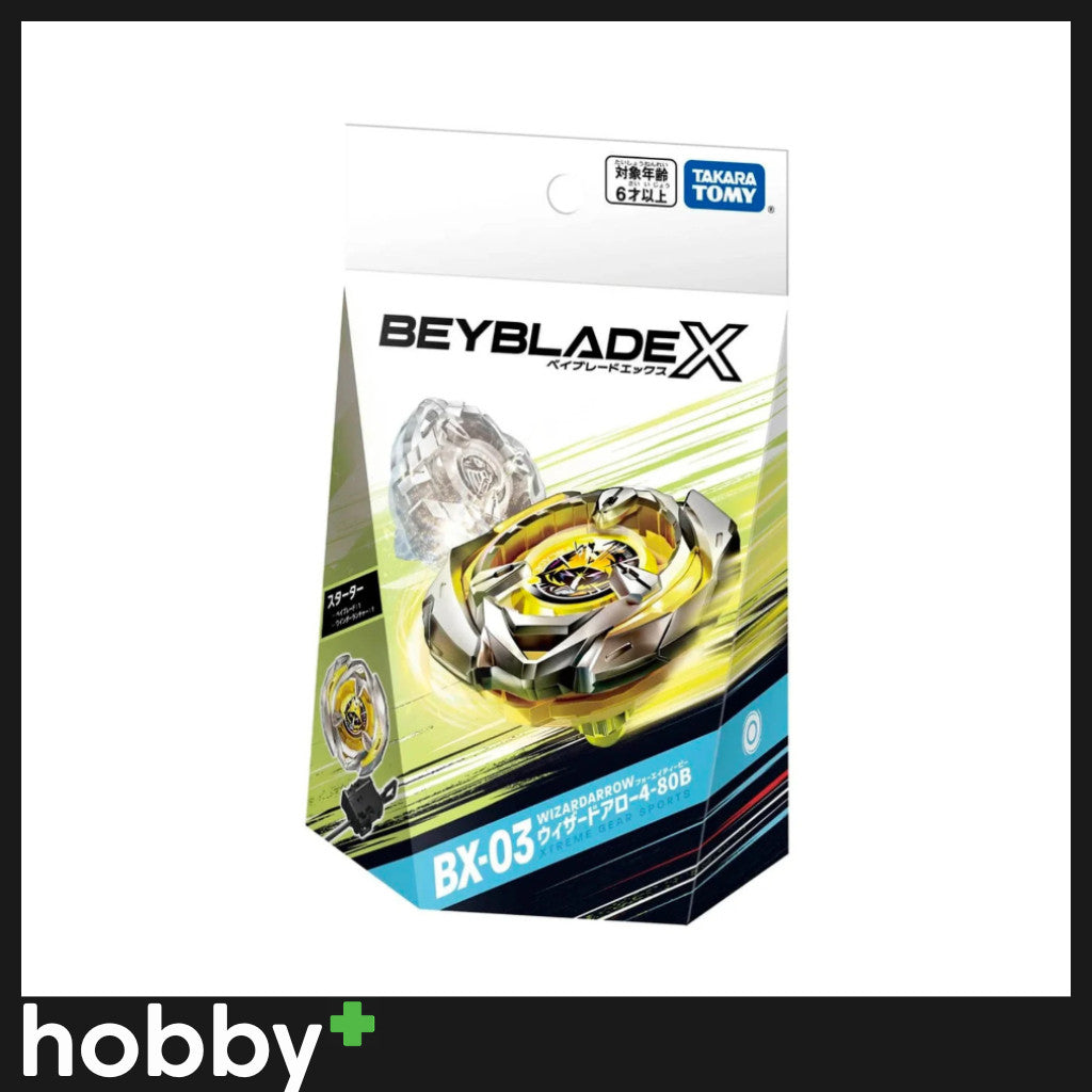 Beyblade X BX-03 Wizard Arrow (With Ban Kee Sticker)