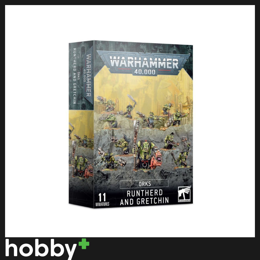 Warhammer 40K Orks: Runtherd and Gretchin
