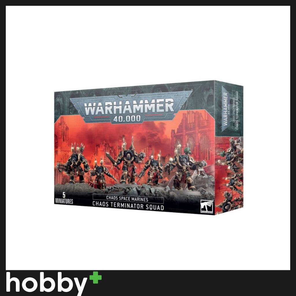 Warhammer 40K Chaos Space Marines: Chaos Terminator Squad