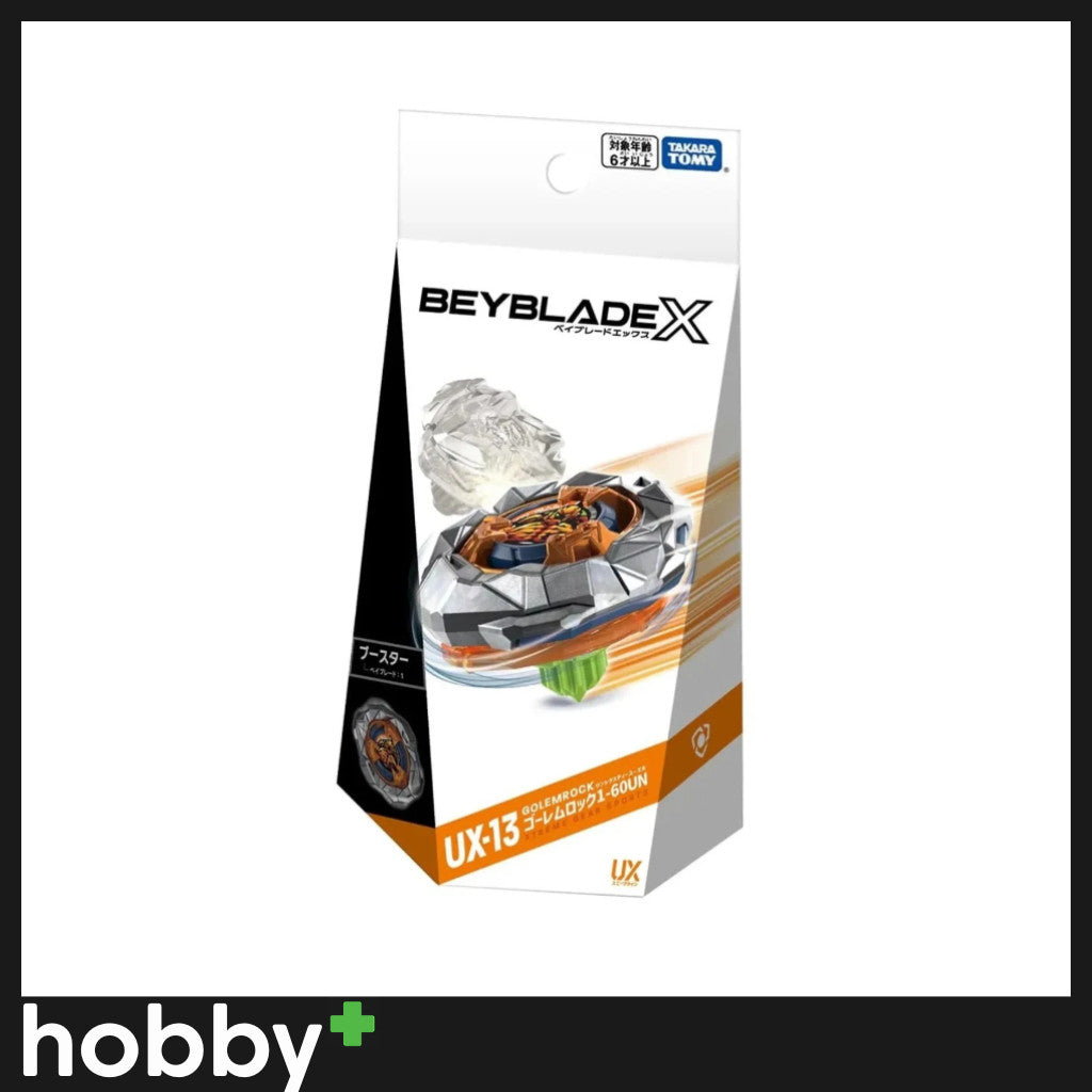 Beyblade X UX-13 Booster Golem Rock 1-60UN (W/ Ban Kee Sticker)