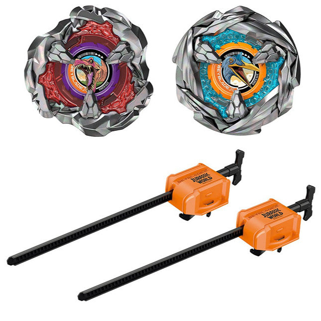 Beyblade X BX-00 Double Starter Spinosaurus/Quetzalcoatlus (With Ban Kee Sticker)