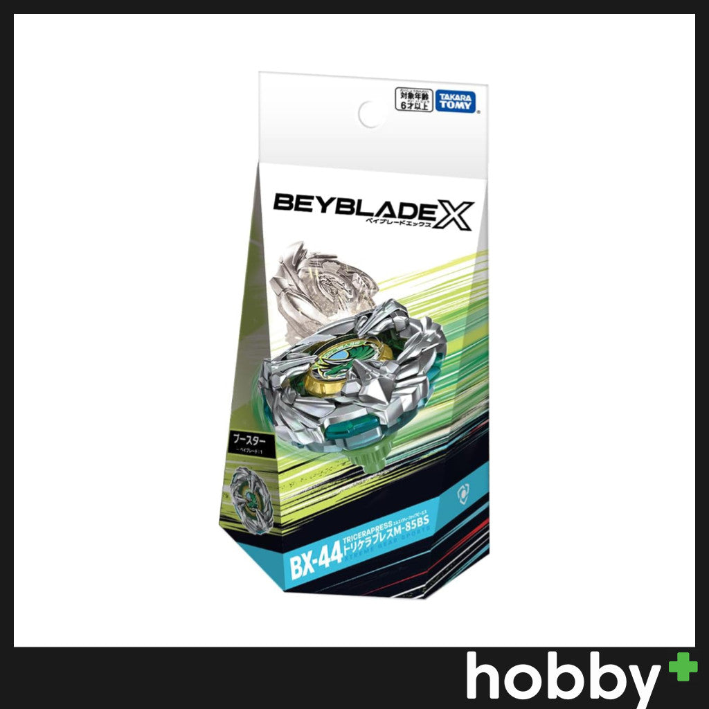 Beyblade X BX-44 TriceraPress (With Ban Kee Sticker)