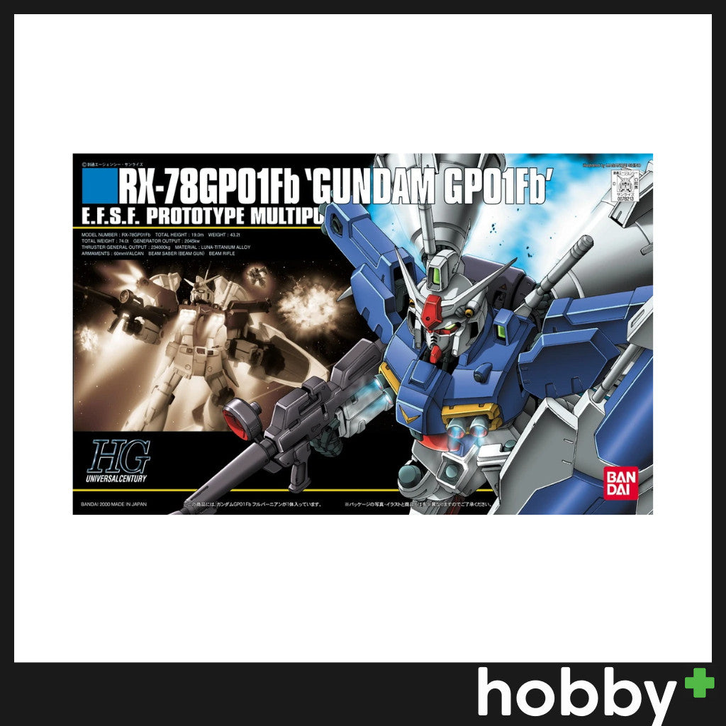 Bandai HGUC 1/144 RX-78GP01 Gundam "Zephyranthes"