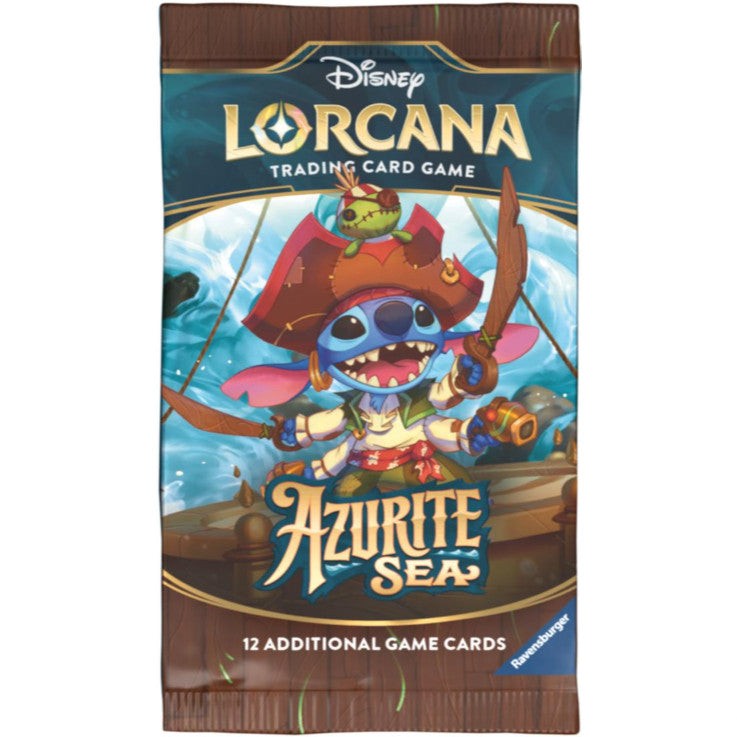 Disney Lorcana TCG Azurite Sea Booster Pack (English)