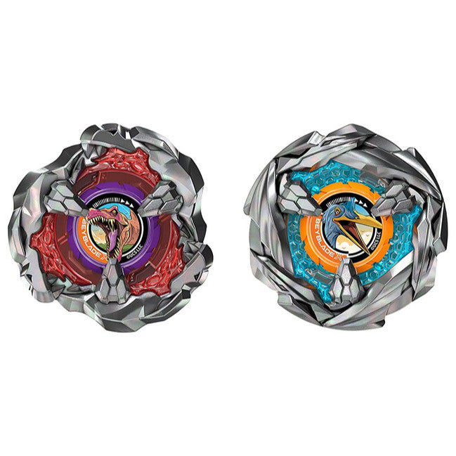 Beyblade X BX-00 Double Starter Spinosaurus/Quetzalcoatlus (With Ban Kee Sticker)