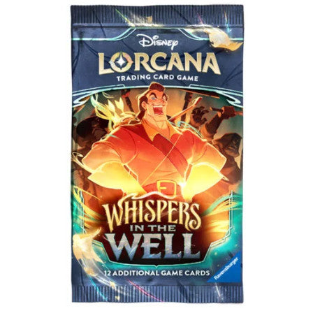 Disney Lorcana TCG Whispers in the Well Booster Pack (English)