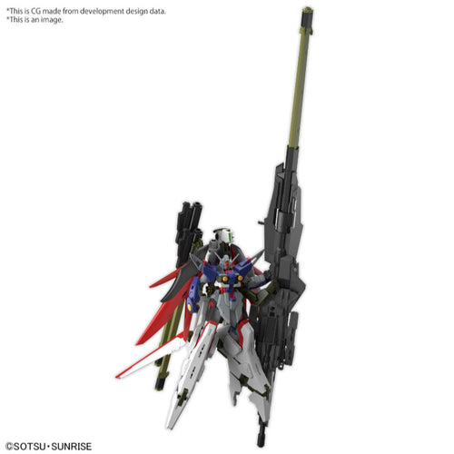 Bandai HG 1/144 Destiny Gundam Spec II & Zeus Silhouette