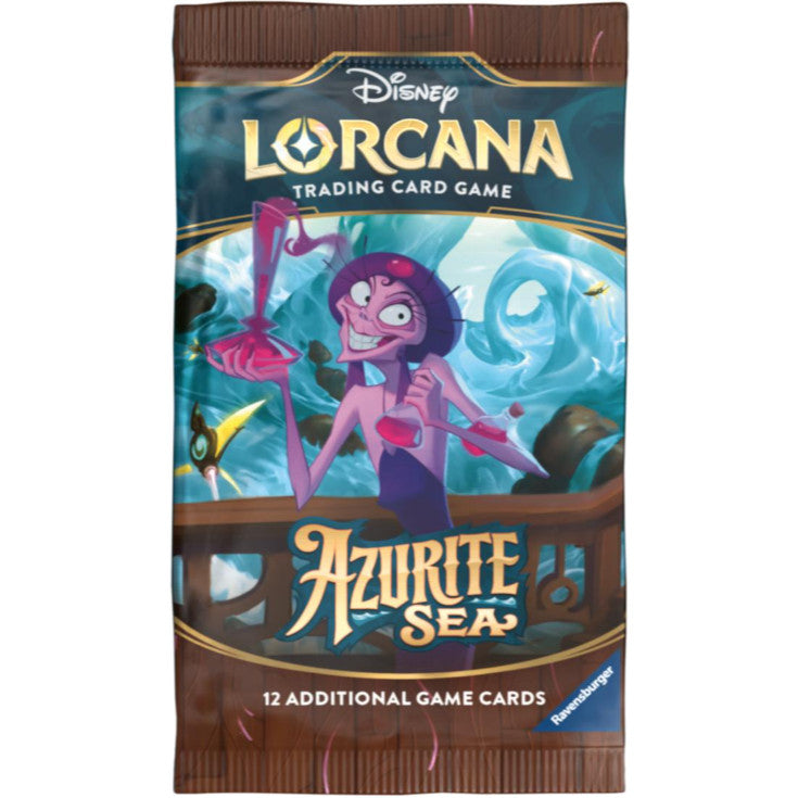 Disney Lorcana TCG Azurite Sea Booster Pack (English)