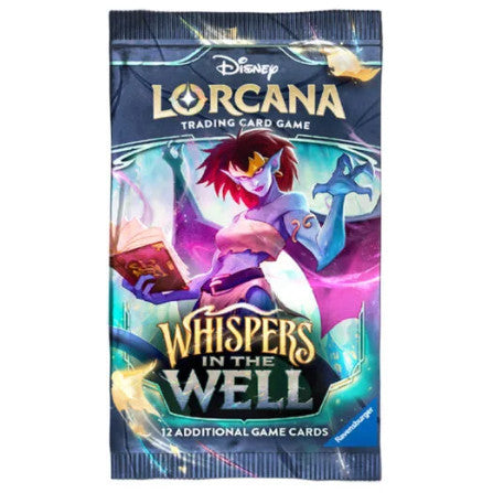 Disney Lorcana TCG Whispers in the Well Booster Pack (English)