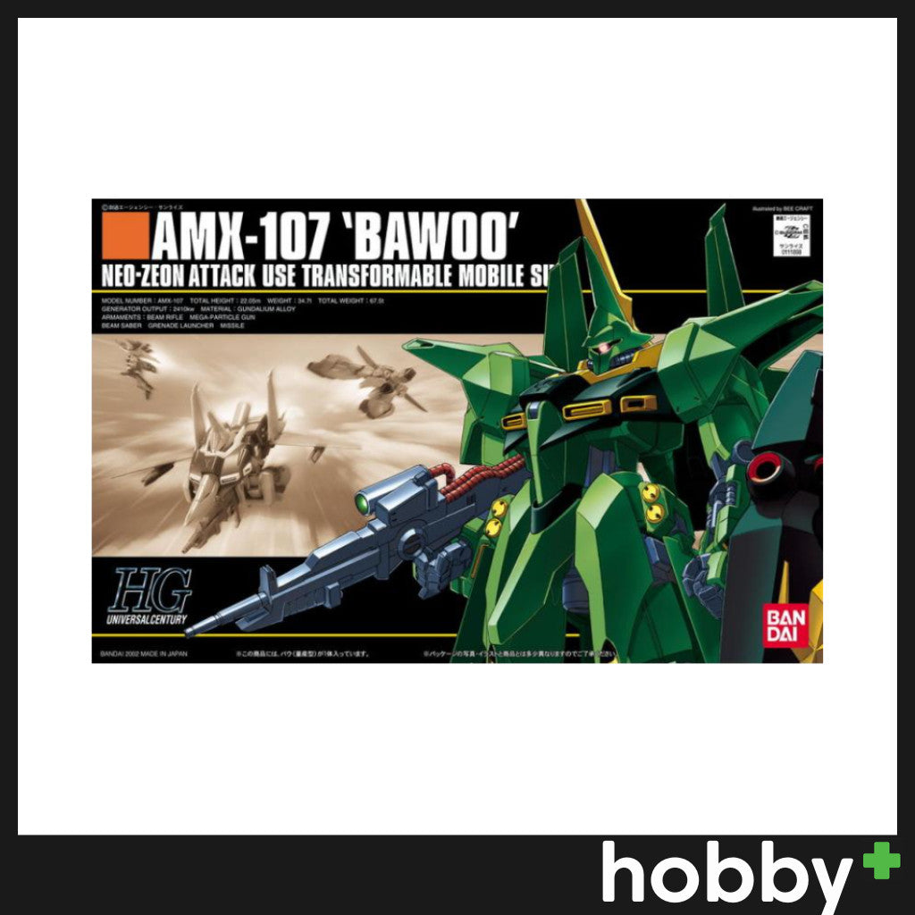 Bandai HGUC 1/144 AMX-107 Bawoo