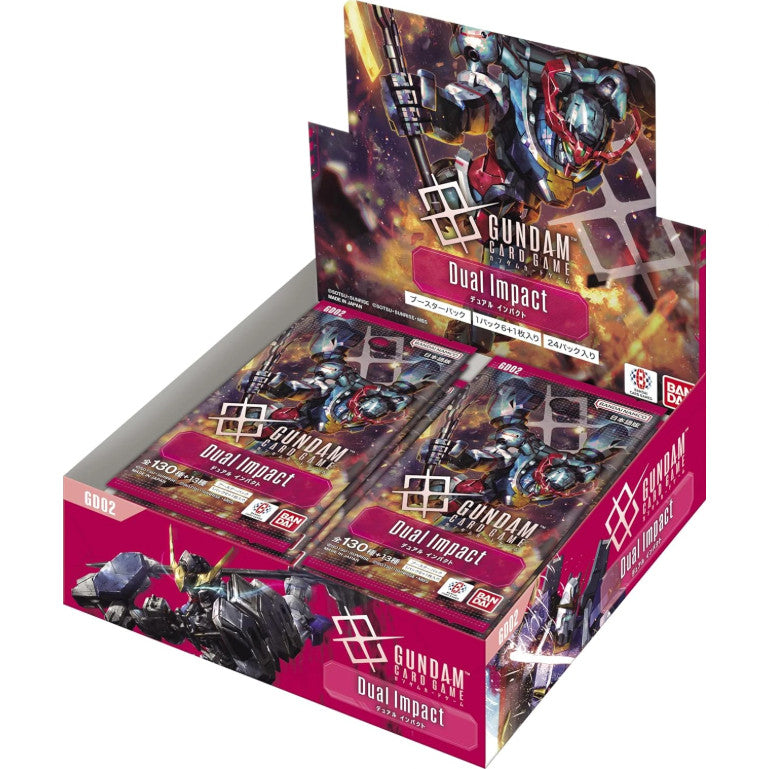 Gundam Card Game GD-02 Dual Impact Booster Pack Japanese Version