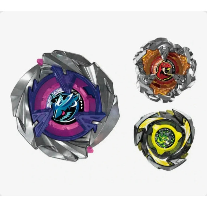 Beyblade X UX-15 Shark Scale Deck Set (W/ Ban Kee Sticker)