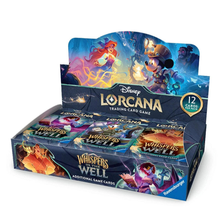 Disney Lorcana TCG Whispers in the Well Booster Pack (English)