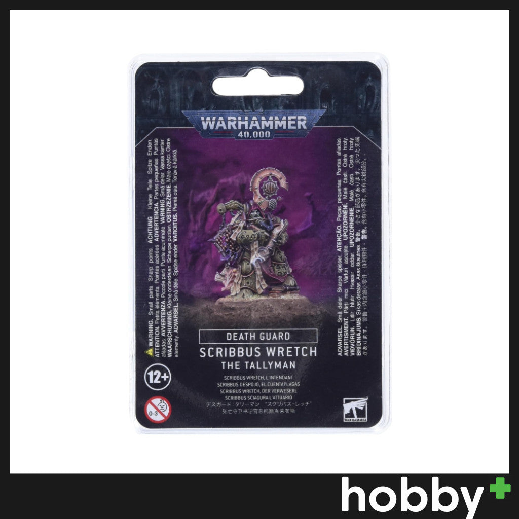 Warhammer 40K Death Guard: Scribbus Wretch the Tallyman