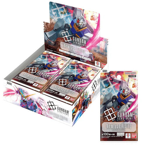 Gundam Card Game GD-01 Newtype Rising Booster Pack Japanese Version