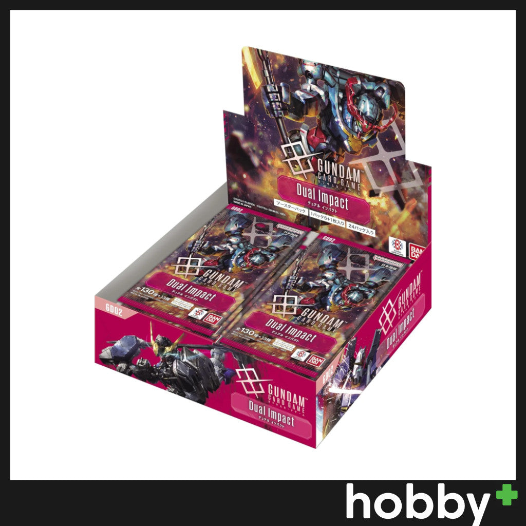 Bandai Gundam Card Game GD-02 Dual Impact Booster Box Japanese Version