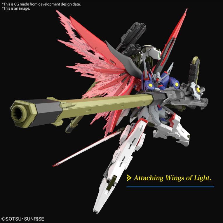 Bandai HG 1/144 Destiny Gundam Spec II & Zeus Silhouette