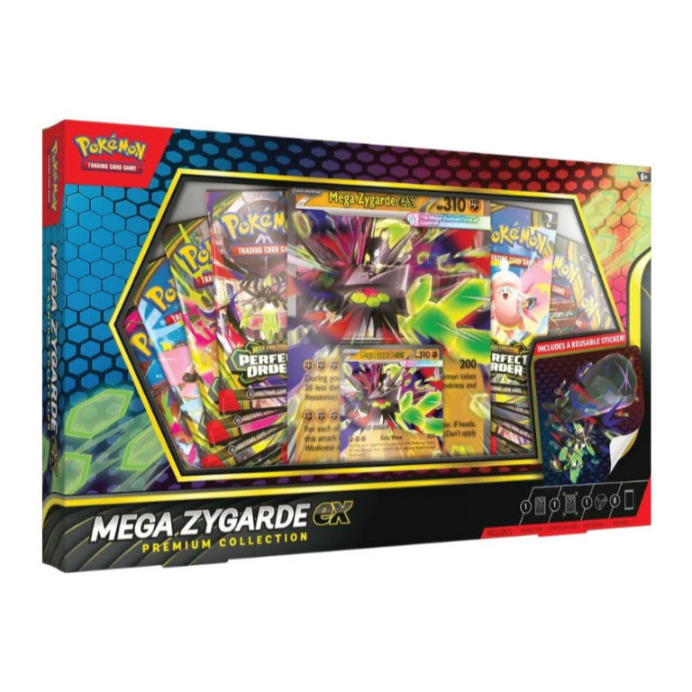 English Pokemon TCG Perfect Order Mega Zygarde EX Premium Collection