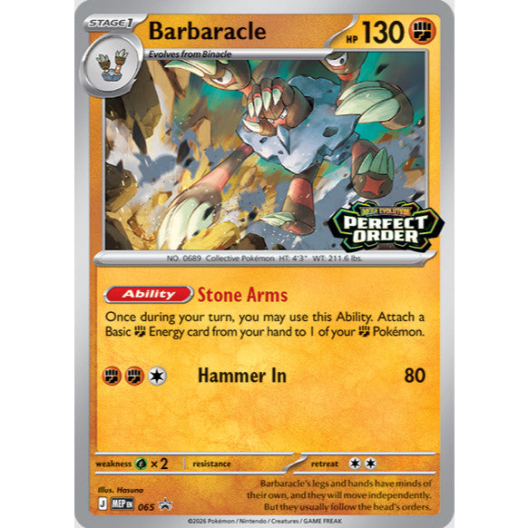 English Pokemon TCG ME03 Perfect Order Build & Battle