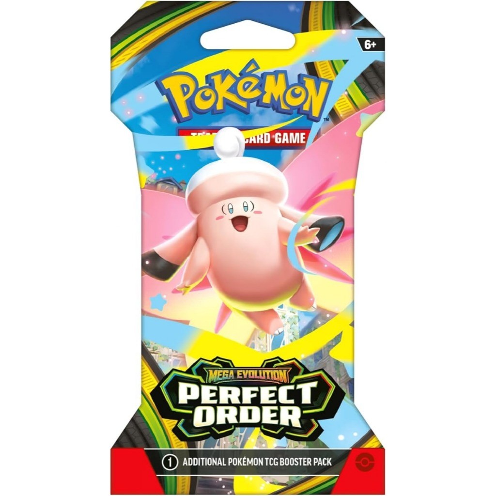 English Pokemon TCG ME03 Perfect Order Booster Packs Sleeved or No sleeve