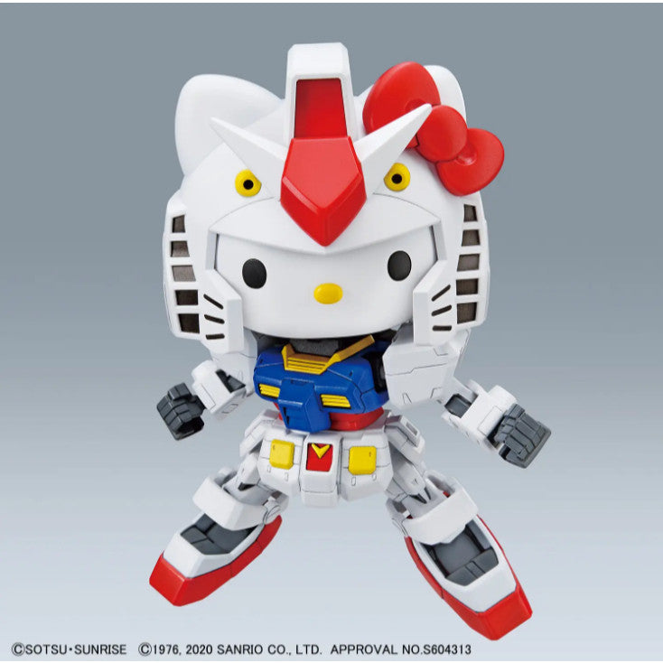Bandai SD Ex-Standard Hello Kitty/ RX-78-2 Gundam
