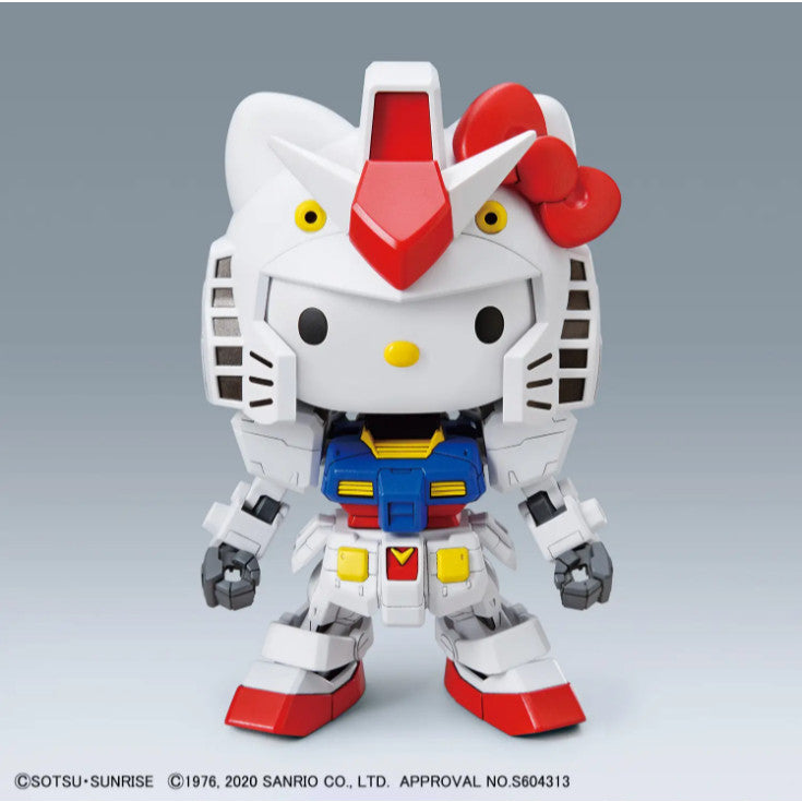 Bandai SD Ex-Standard Hello Kitty/ RX-78-2 Gundam