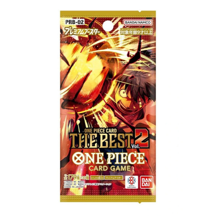 One Piece TCG PRB-02 The Best Vol.2 Booster Box Japanese Version