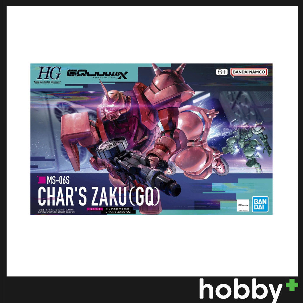 Bandai HG 1/144 MS-06S Char's Zaku (GQ)