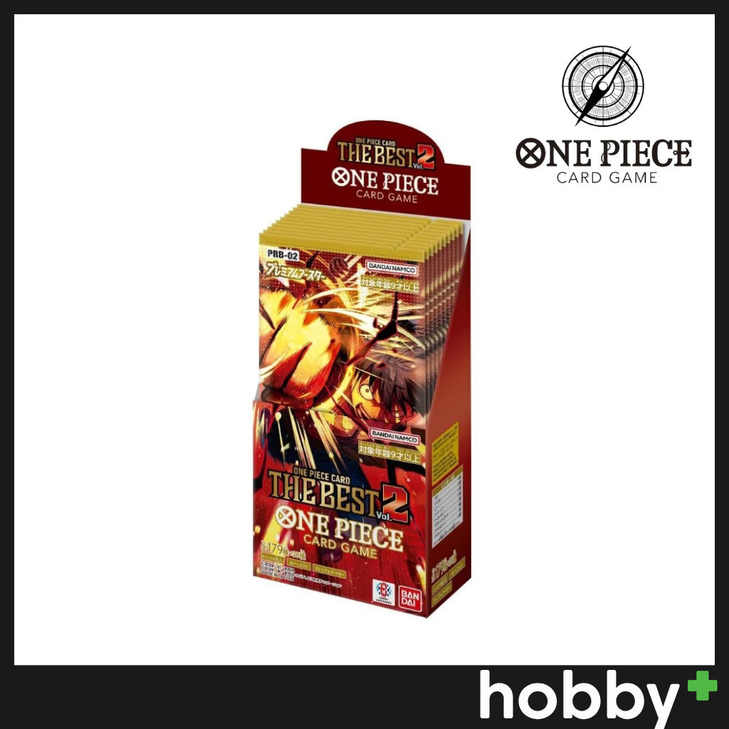 One Piece TCG PRB-02 The Best Vol.2 Booster Box Japanese Version